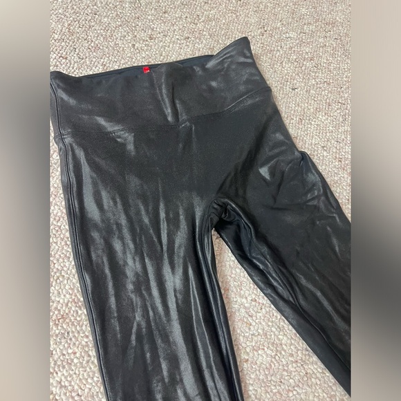 New without tags faux leather leggings from SPANX - Picture 5 of 6